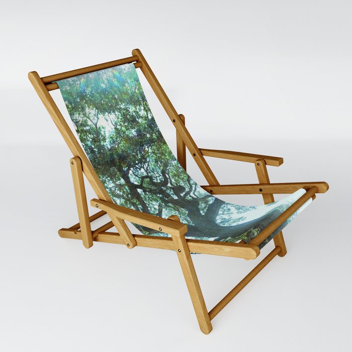 Ramona Oak Tree Sling Chair By Oldurbanfarmhouse