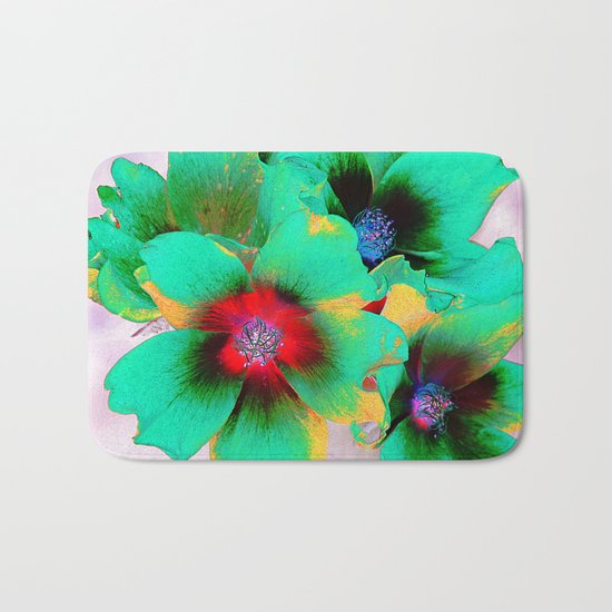 flowers in colors 98 Bath Mat