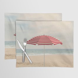 Umbrella - California Beach Photography Placemat
