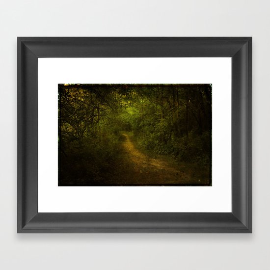If You go Down to the Woods Today... Framed Art Print
