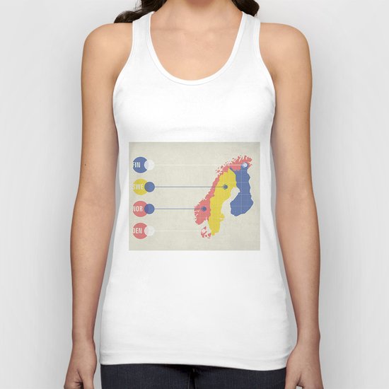 The Scando Unisex Tank Top