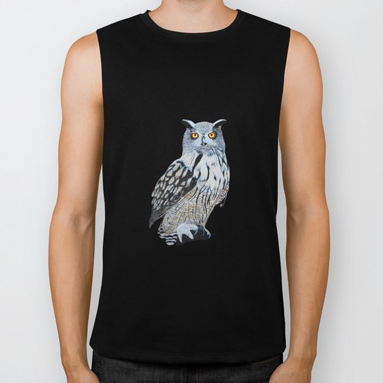 Eagle Owl Biker Tank