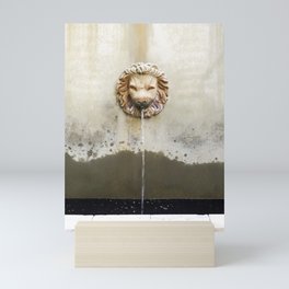 Three Lions Fountain Mini Art Print