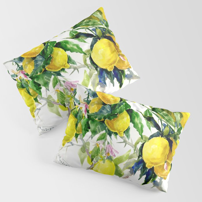 Lemon Tree Pillow Sham