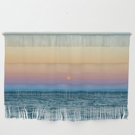 Moon Over Lake Superior | Sunset on the North Shore | Nature Photography Wall Hanging