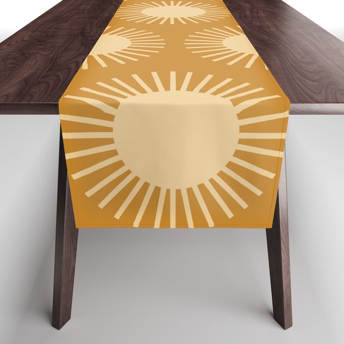 Sun Pattern II Table Runner
