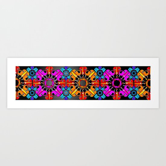 Collide Art Print