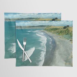 Raglan beach, New Zealand Placemat