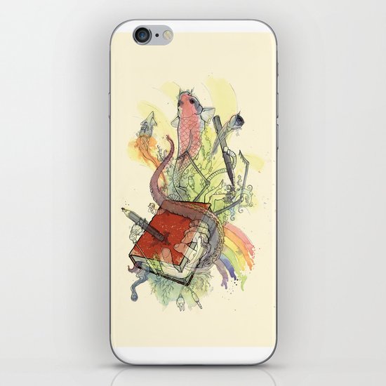 Sketchbook Life iPhone & iPod Skin