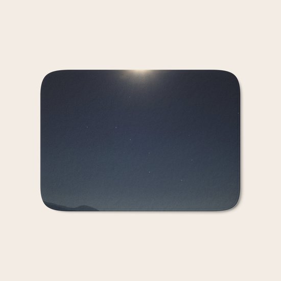 Full Moon Bath Mat