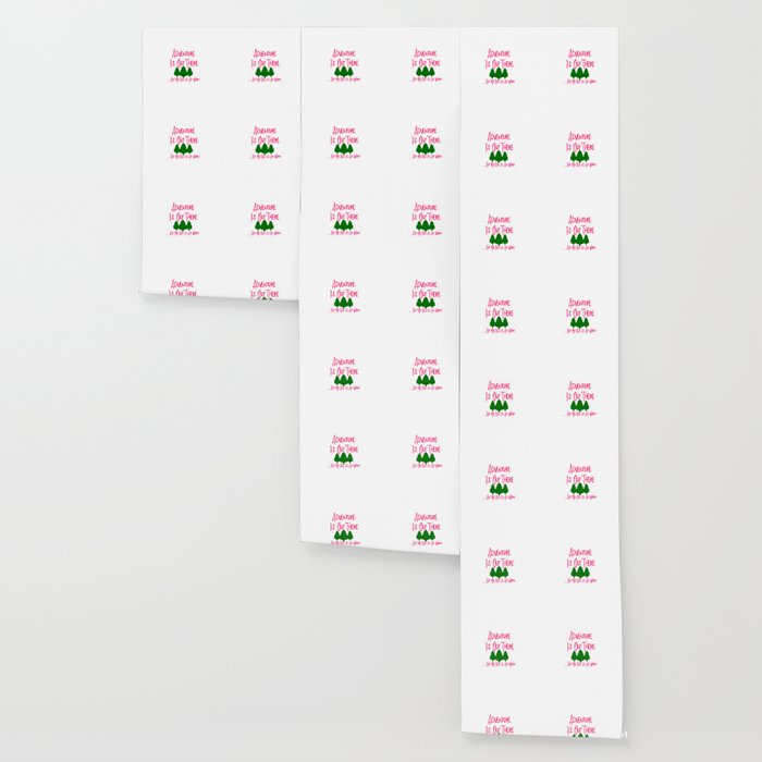 Adventure Is Out There But My Bed Is So Warm Funny Quote Wallpaper By At85productions Society6