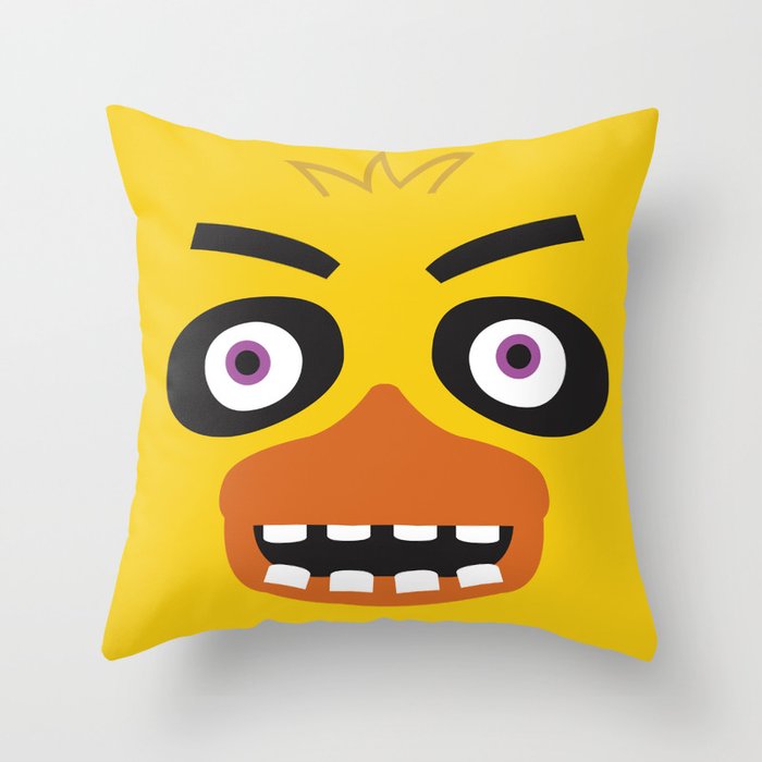 Chica, FNAF Throw Pillow
