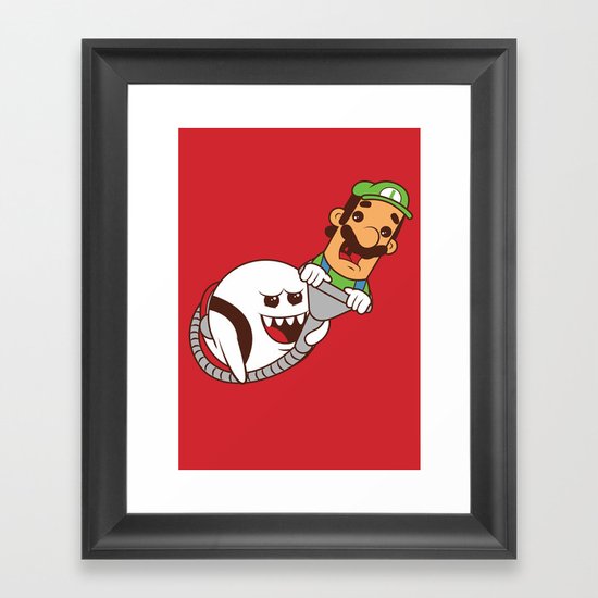 Boo's revenge Framed Art Print