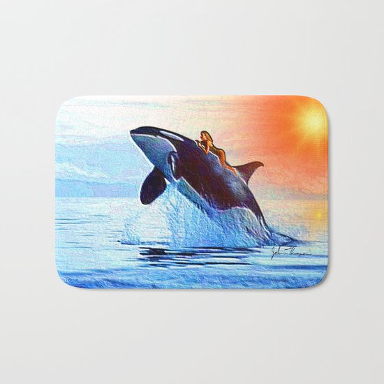 Orca Queen Bath Mat