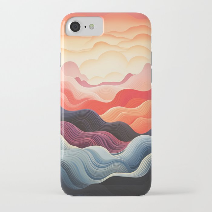 Sea waves #8 iPhone Case