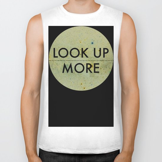 Look Up More Biker Tank