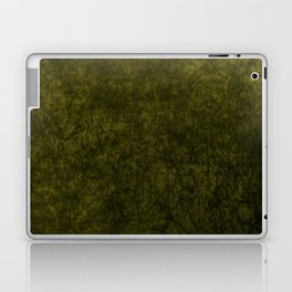 olive green velvet Laptop Skin