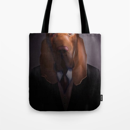 Good-Night, Sir Hound Tote Bag