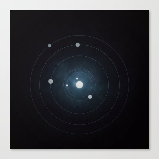 Star System Canvas Print