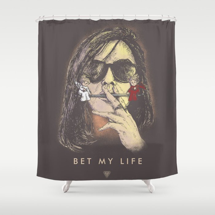 BET MY LIFE Shower Curtain