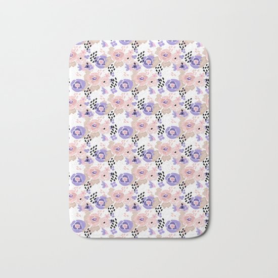 Abstract pattern Bath Mat
