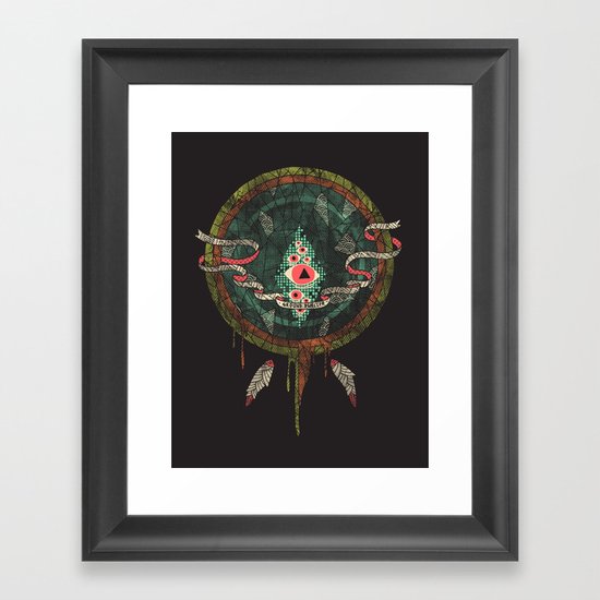 Dream Catcher Framed Art Print