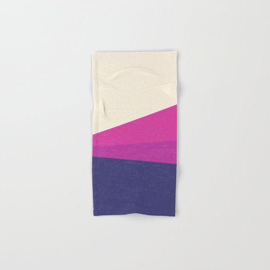 Stripe IV Violet Ray Hand & Bath Towel
