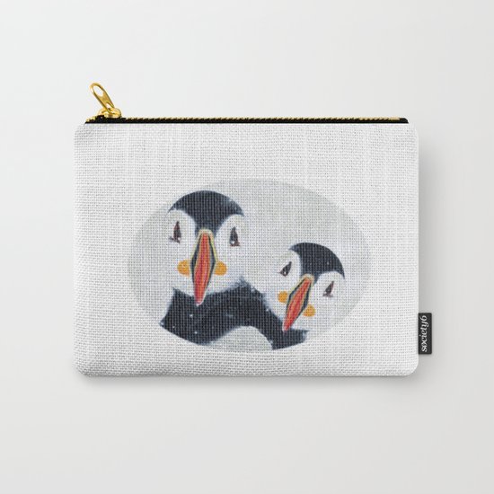 Puffins Carry-All Pouch