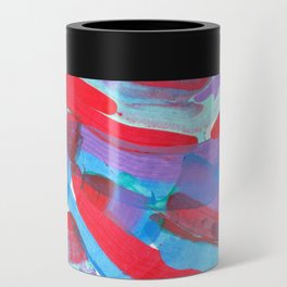 Blue and red Can Cooler