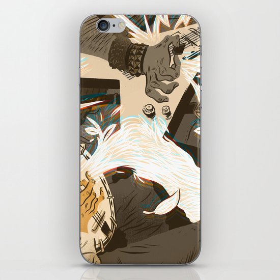 Folk vs. Metal iPhone & iPod Skin