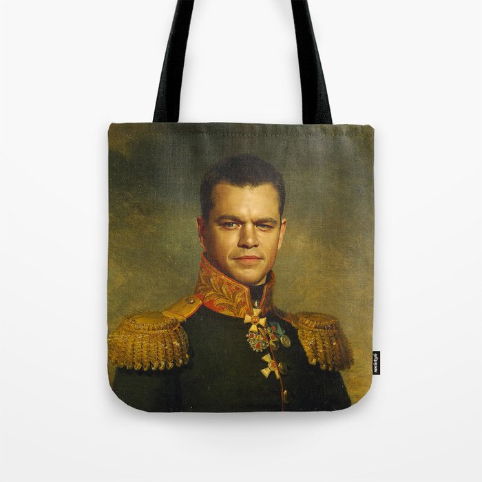 Matt Damon - replaceface Tote Bag