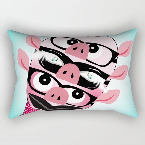 leigh bowery Rectangular Pillow
