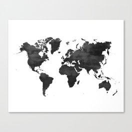 WORLD MAP Canvas Print