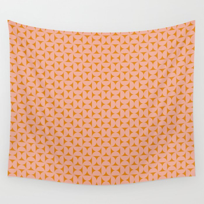 Patterned Geometric Shapes LXXI Wall Tapestry