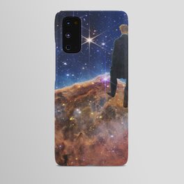 Wanderer above a Sea of Stars Android Case