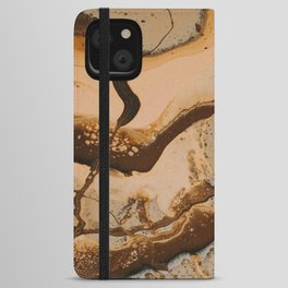 Copper Texture 01 iPhone Wallet Case