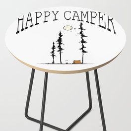 Happy Camper - with Lettering Side Table