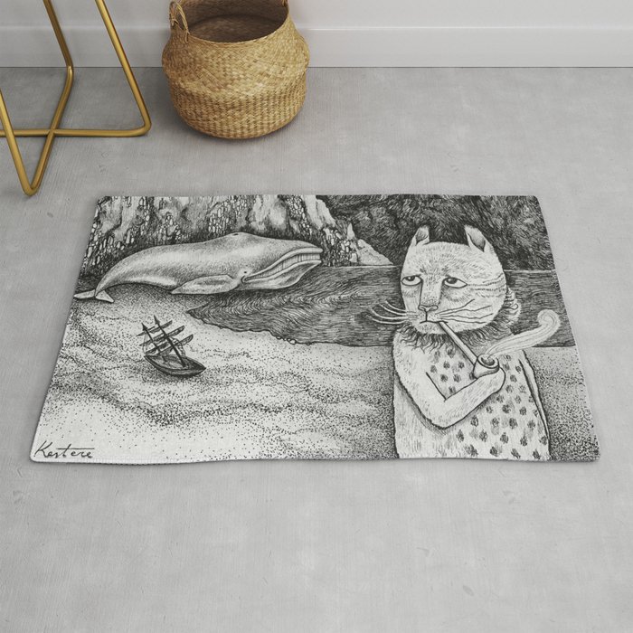 The Whale, The Castle & The Smoking Cat Rug