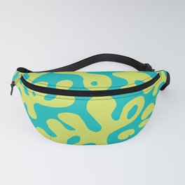 Organic Teal Lime Fanny Pack