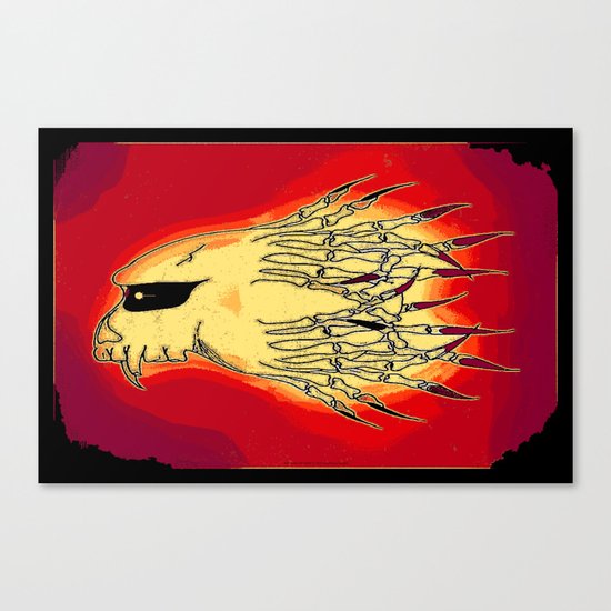 BAD HAIR DAY A098 Canvas Print