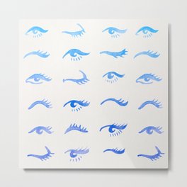 Mascara Envy – Blue Ombré Palette Metal Print