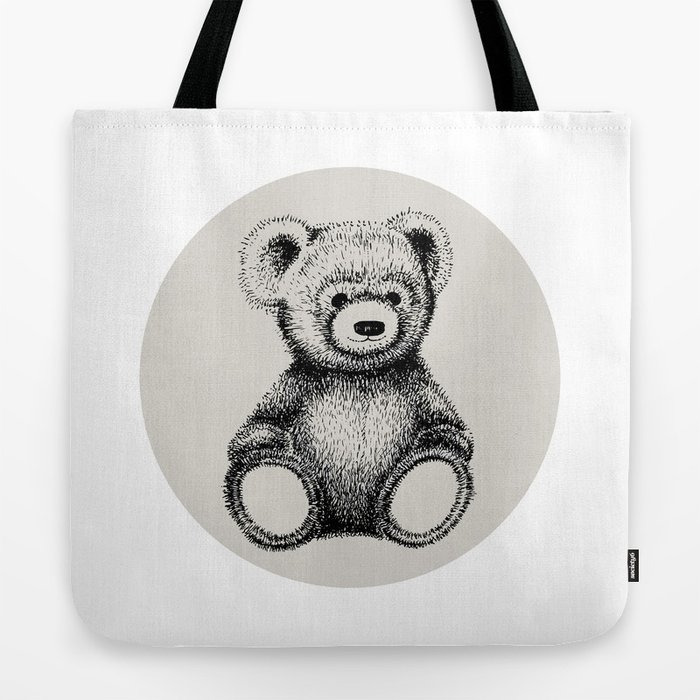 Toy Teddy Tote Bag