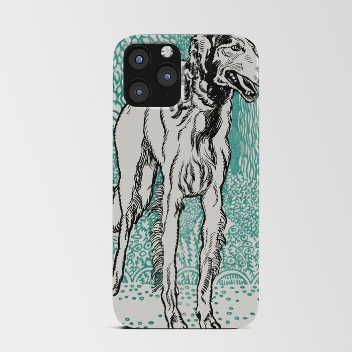 Greyhound by moriz jung iPhone Card Case
