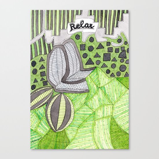 Relax! Canvas Print