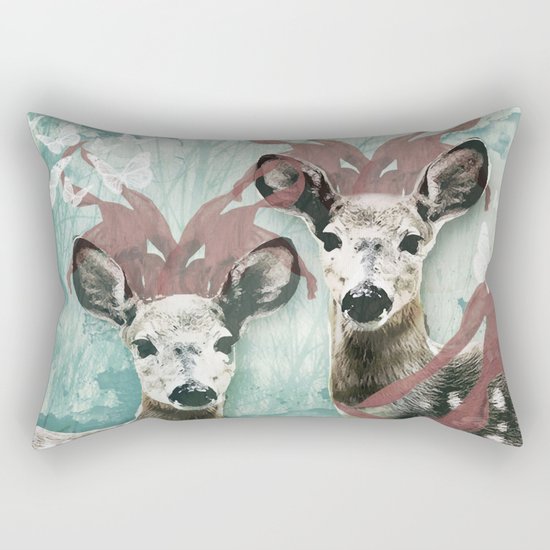 majestic fawn Rectangular Pillow