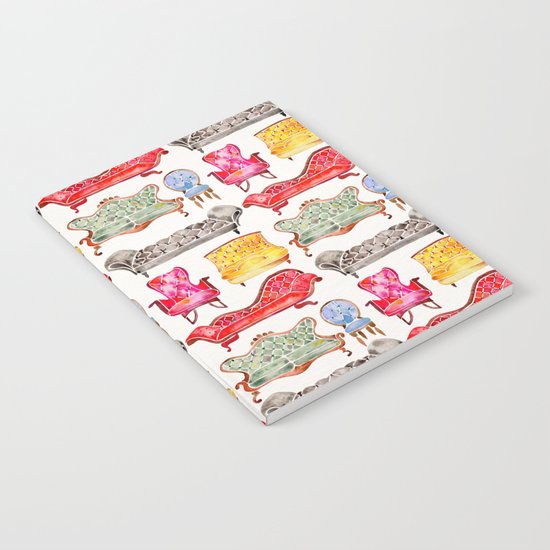 Victorian Lounge – Rainbow Palette Notebook