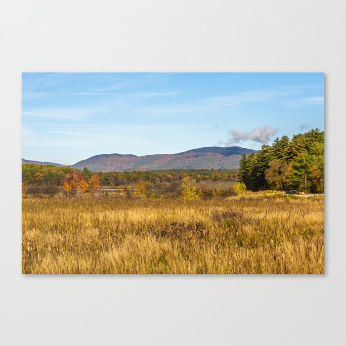 Cloud over the Mountain's Canvas Print