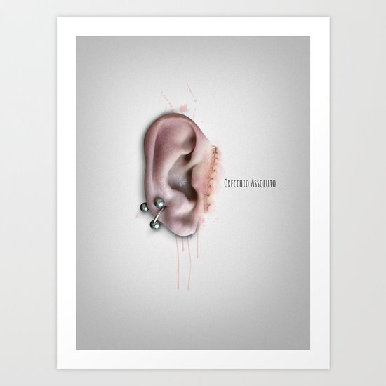 Orecchio Assoluto ... Art Print