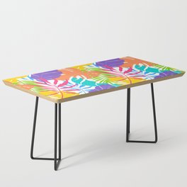 Colourful flowers Coffee Table