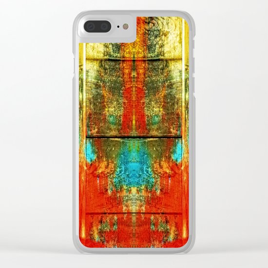 Colors-Feeling Clear iPhone Case